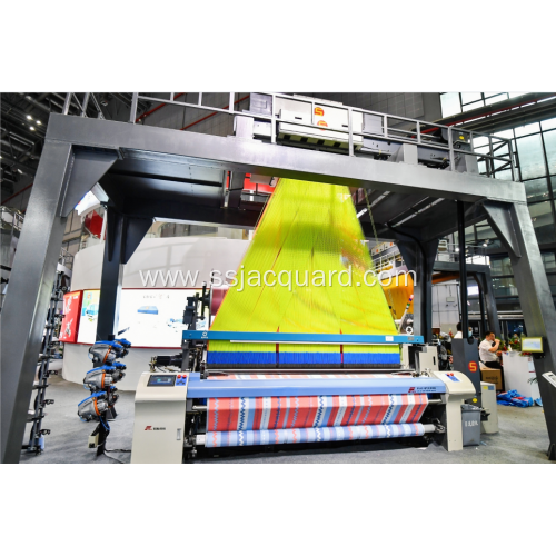 High Speed Jacquard With Air-jet Loom